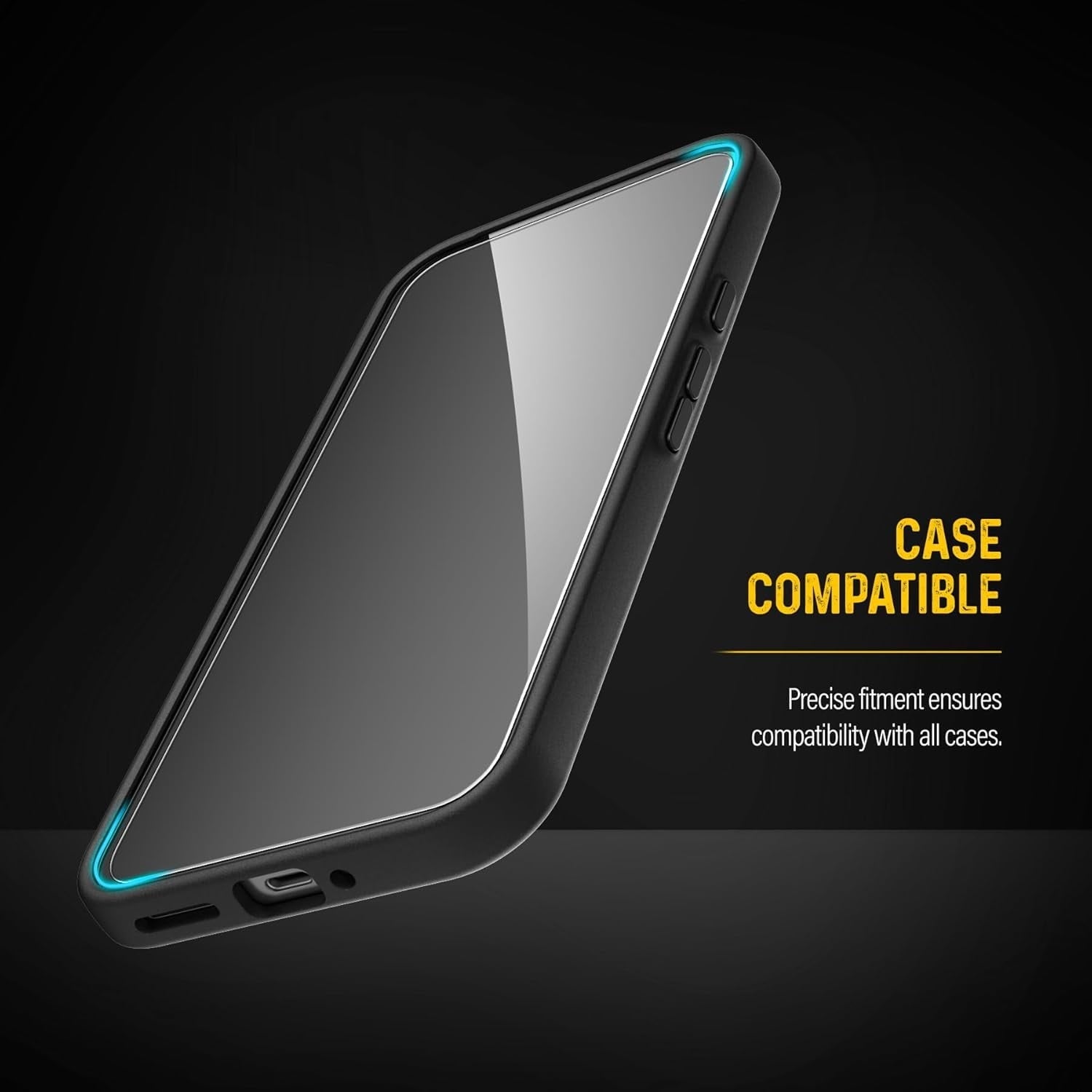 Entronix Clear Screen Protector Compatible with Pixel 9/9 Pro - 3-Piece Combo