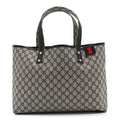 GG Plus Monogram Medium Signature Web Loop Tote Navy