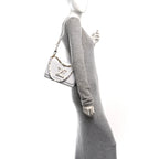 LV X TM Epi Twist MM Slim Shoulder Bag White