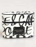 Dolce & Gabbana  Leather Monogram Print Logo Holder Airpods Case