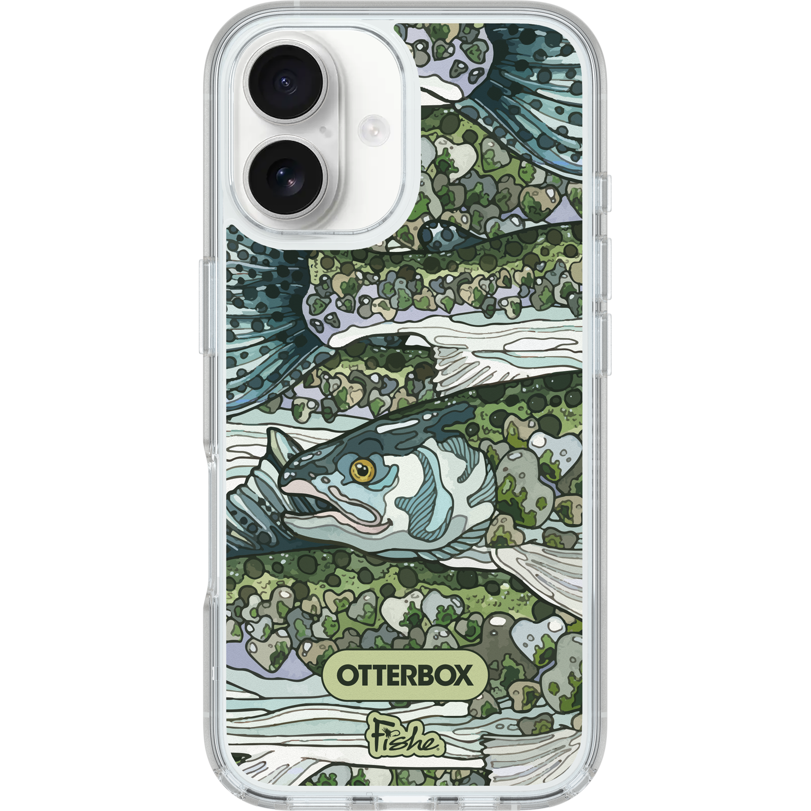 iPhone 16 Symmetry Series Clear Case for MagSafe x Fishe