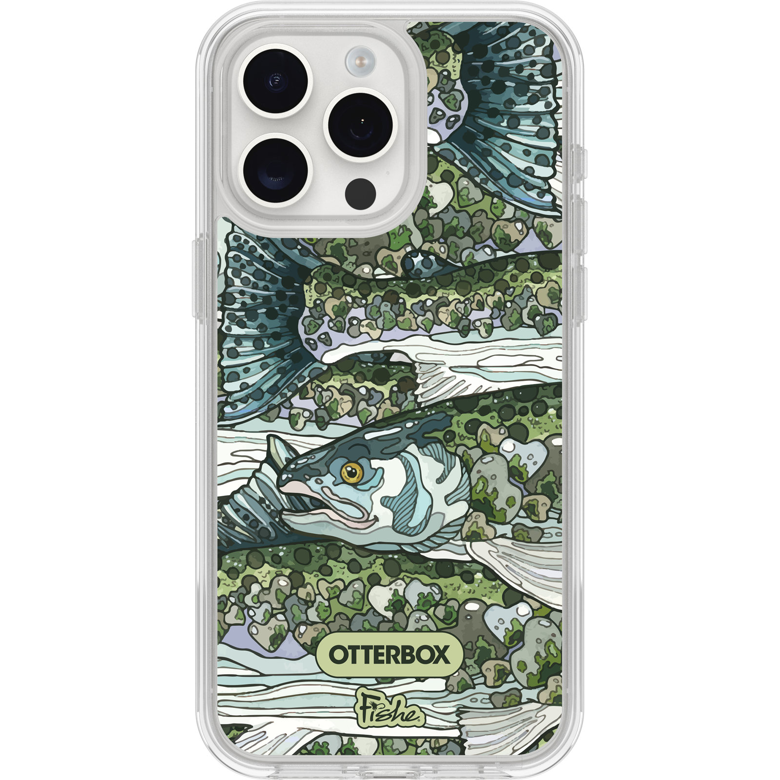 iPhone 15 Pro Max Symmetry Series Clear for MagSafe x Fishe