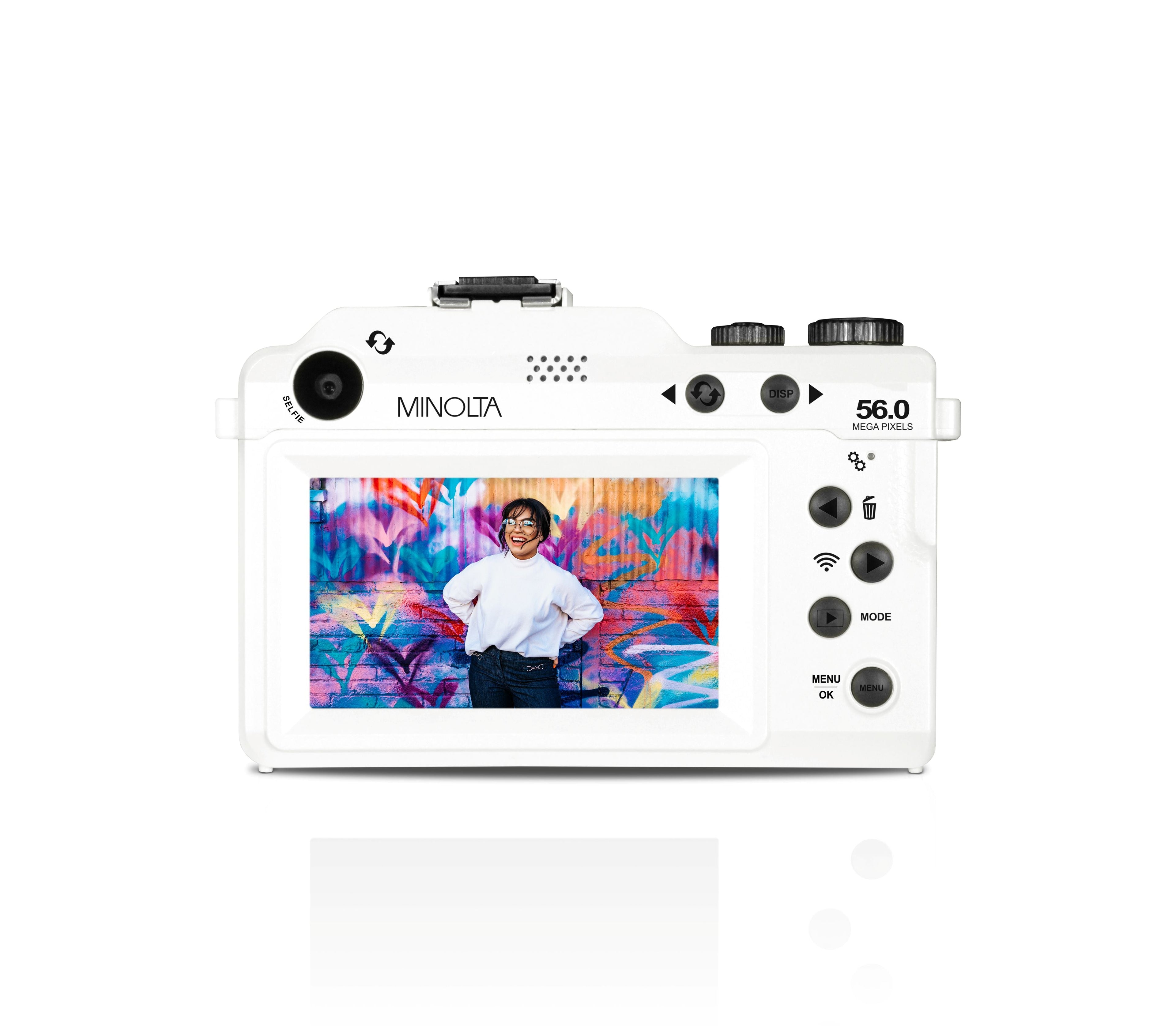 MINOLTA MND65 56 MP AF / 4K60FPS Ultra HD Camera w/WiFi