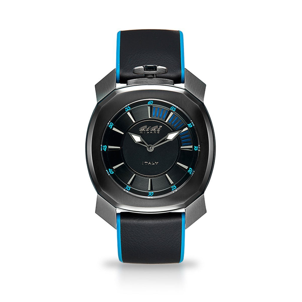Gaga Milano Watch Frame_One Black PVD