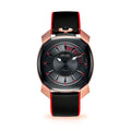 Gaga Milano Watch Frame_One Rose Gold Red