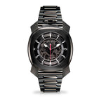 Gaga Milano Automatic Watch Frame_One Skeleton Black PVD