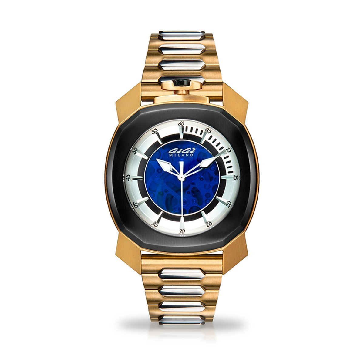 Gaga Milano Automatic Watch Frame_One Skeleton Gold
