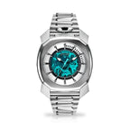 Gaga Milano Automatic Watch Frame_One Skeleton Steel