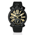 Gagà Milano Watch Manuale 48mm Special Edition Yellow Carbon