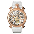 GaGà Milano Watch Skeleton 48MM Rose Gold