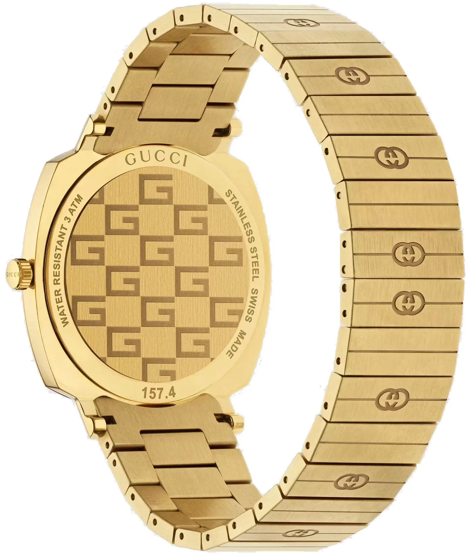 Gucci Watch Grip 38mm Yellow Gold