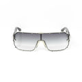 Giles Deacon Sunglasses Shield Silver and Grey