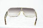 Giles Deacon Sunglasses Shield Tortoise Shell and Brown