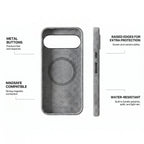 Google Pixel 10 - Alcantara Case - Nardo Gray