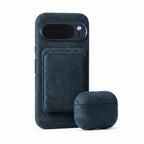 Google Pixel 10 - Alcantara Case - Navy Blue
