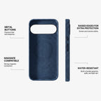 Google Pixel 10 Pro XL - Alcantara Case - Navy Blue
