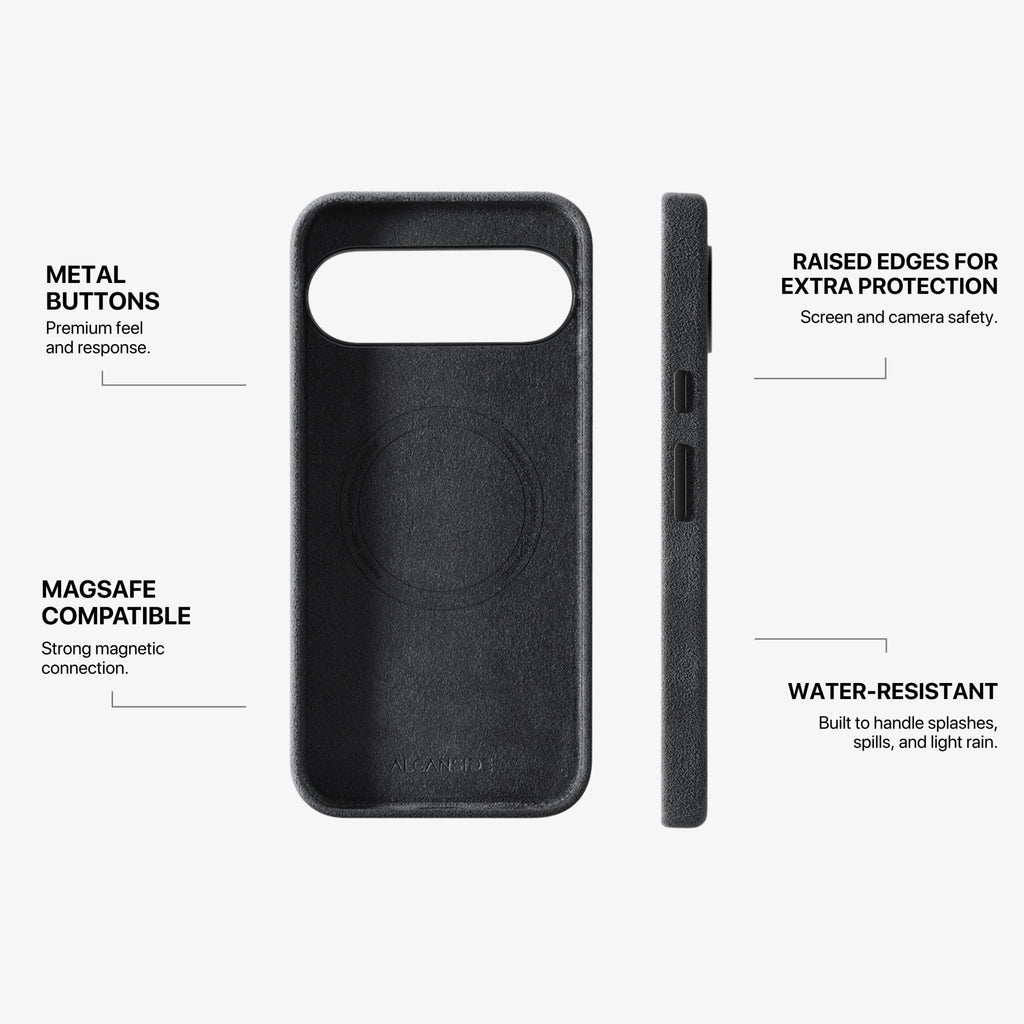 Google Pixel 10 Pro XL - Alcantara Case - Space Grey