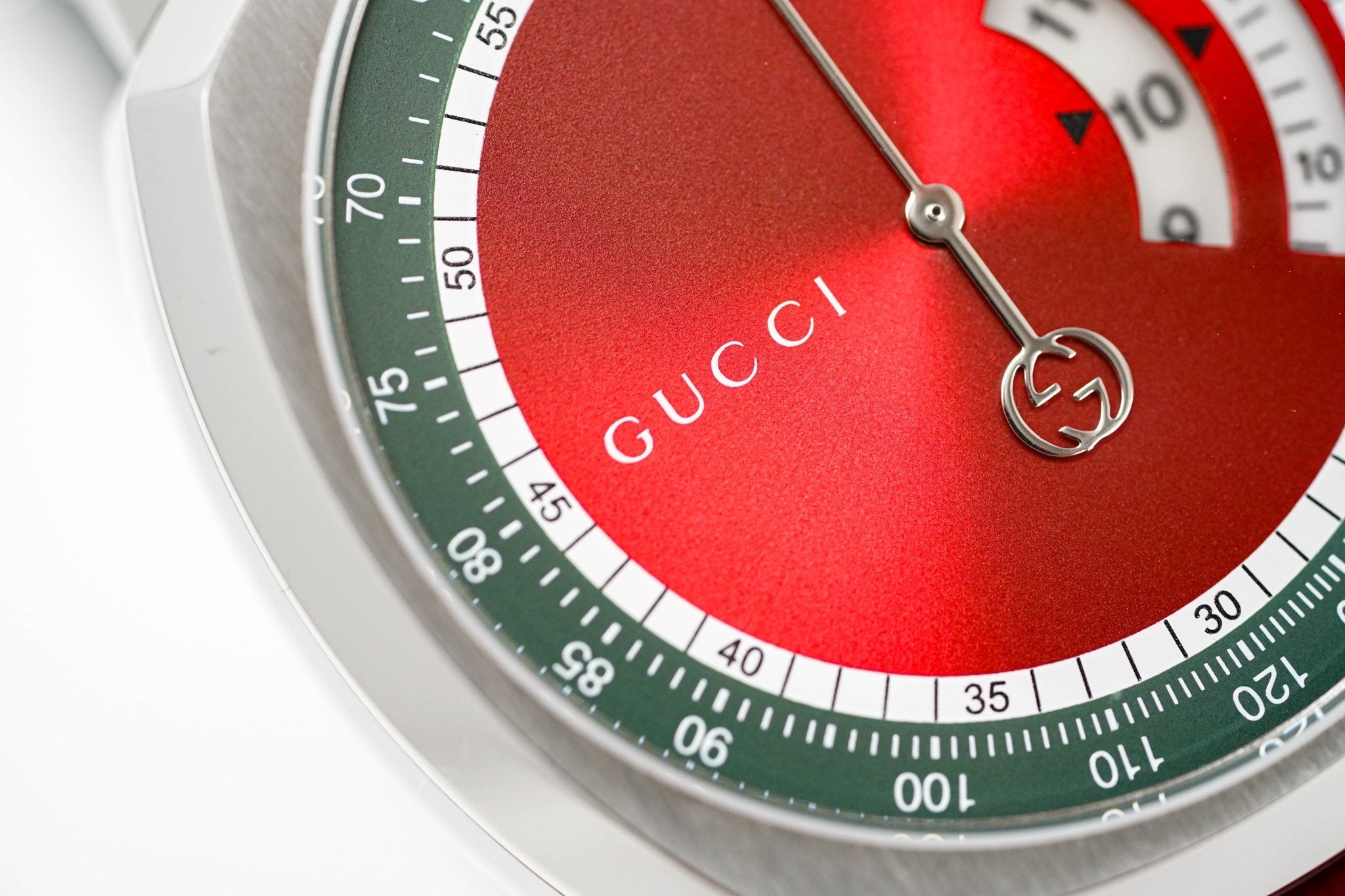 Gucci Grip Watch 40mm Red Green