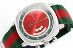 Gucci Grip Watch 40mm Red Green