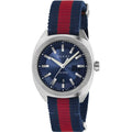 Gucci Men's Watch GG2570 Blue Canvas