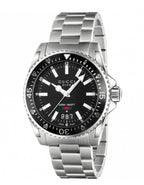 Gucci Watch Dive 40mm Black Silver