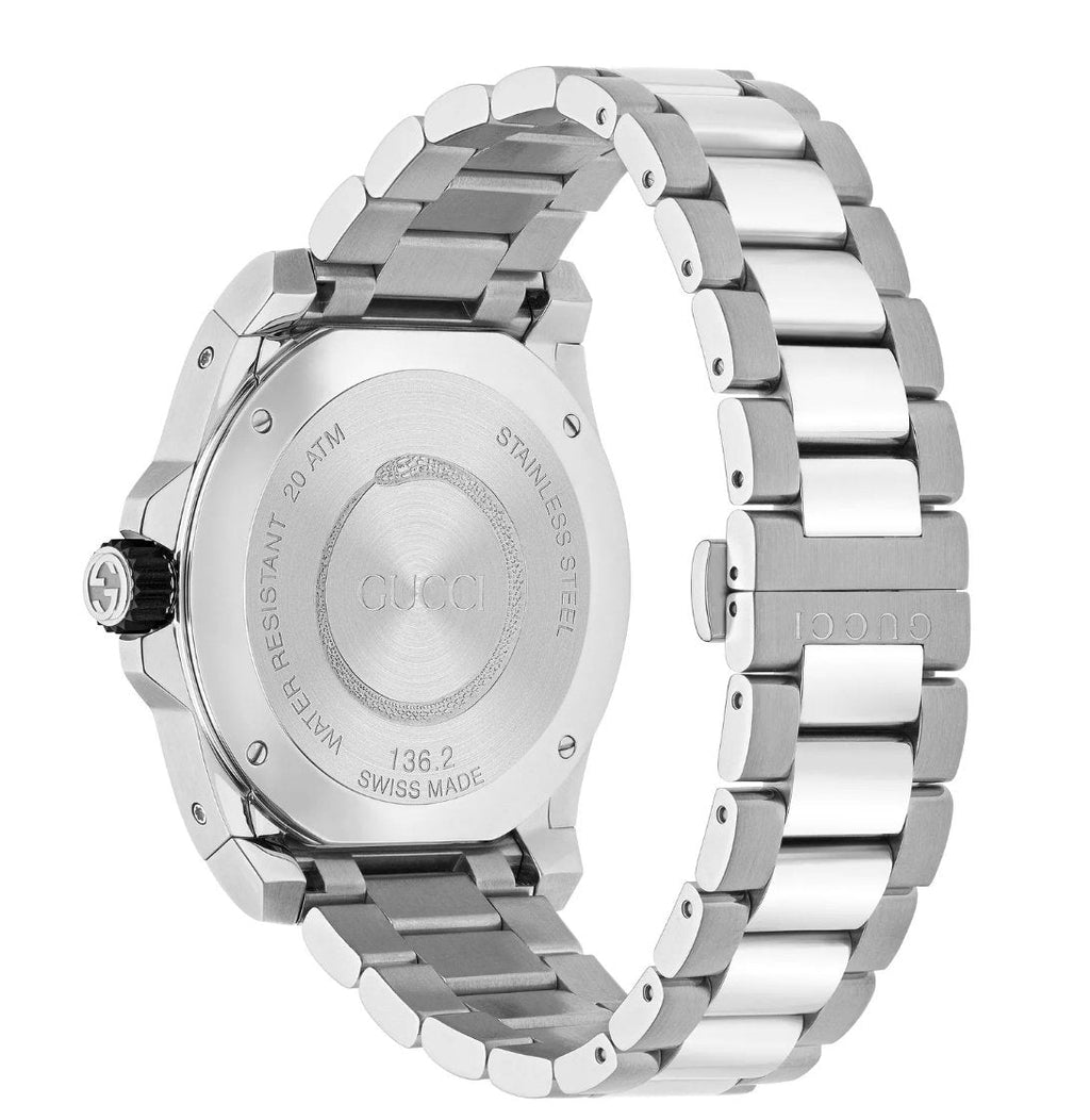 Gucci Watch Dive Men's 45mm Snake Silver