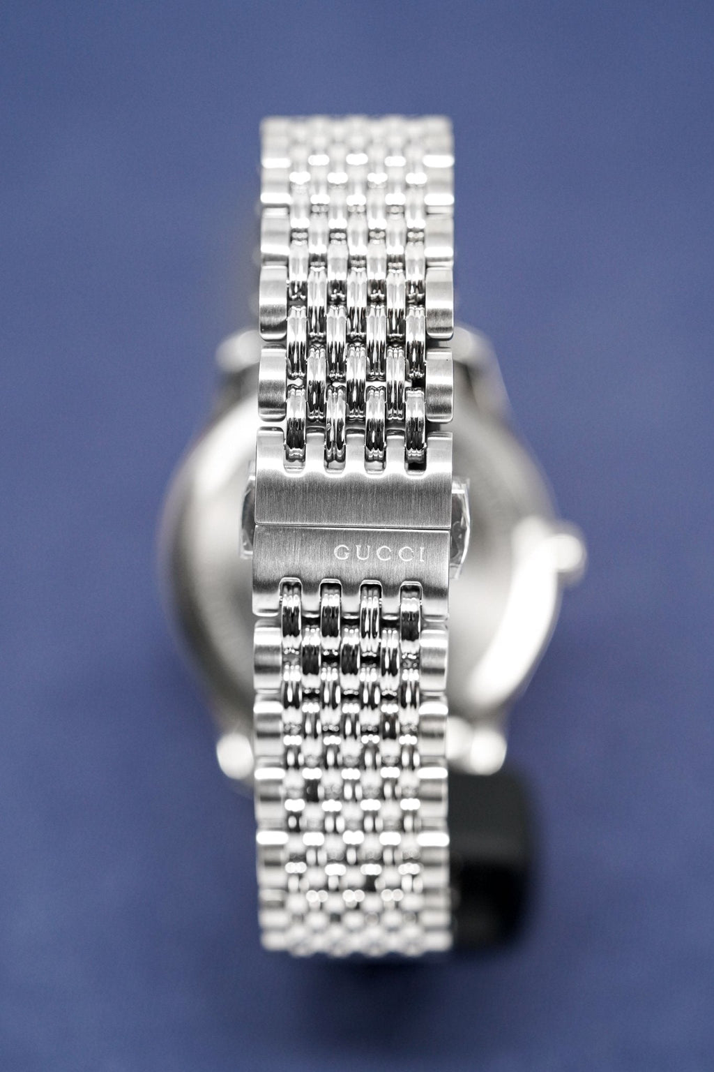 Gucci Watch G-Timeless Ladies 36mm Slim Bee Silver