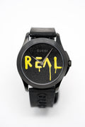 Gucci Watch G-Timeless 38mm Real Black Yellow