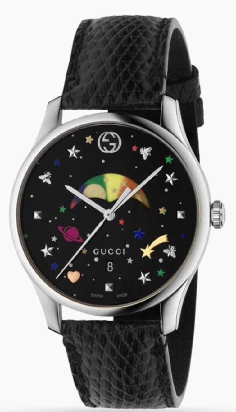 Gucci Watch G-Timeless Moon-Phase 36mm Black