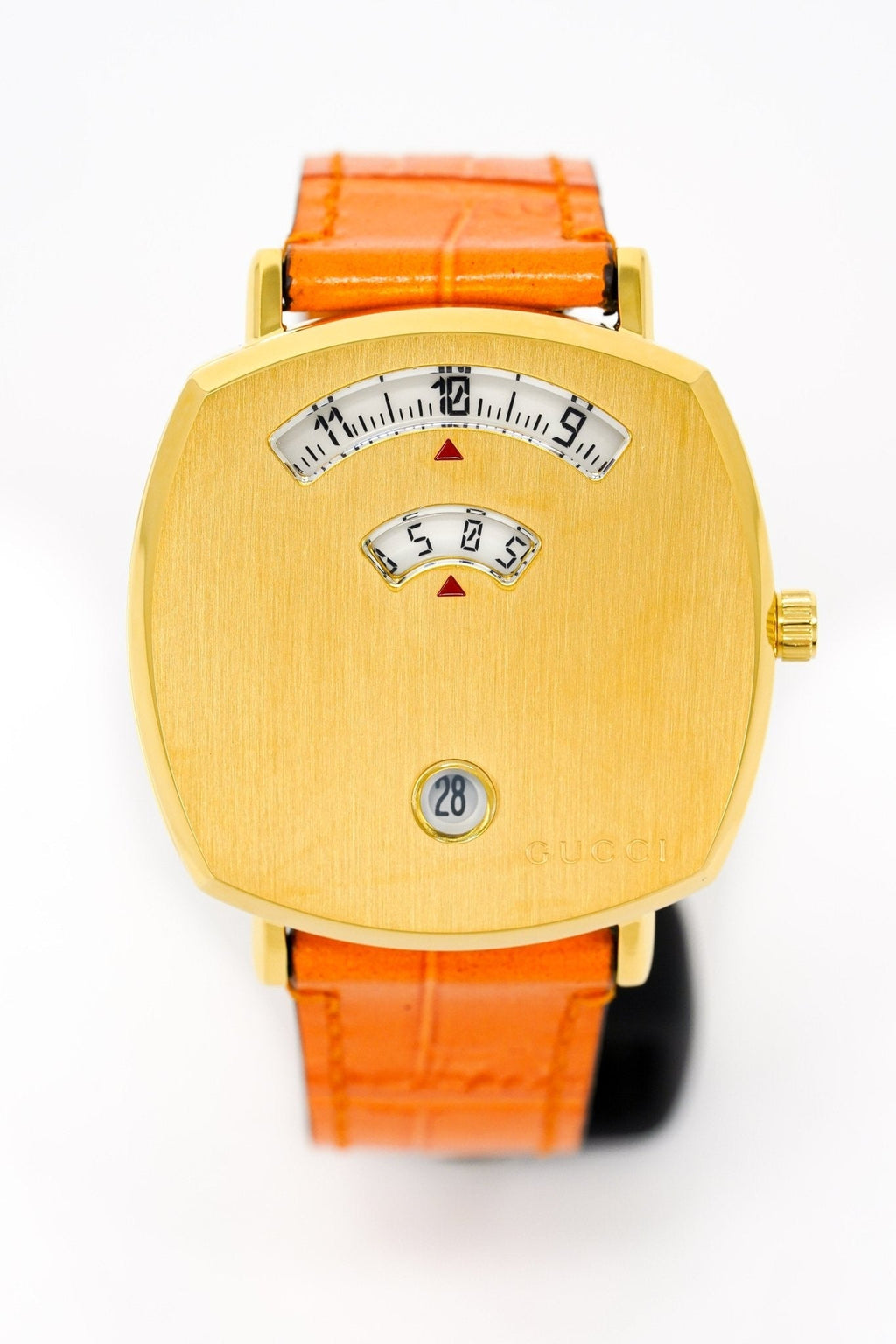Gucci Watch Grip 35mm Gold PVD Orange