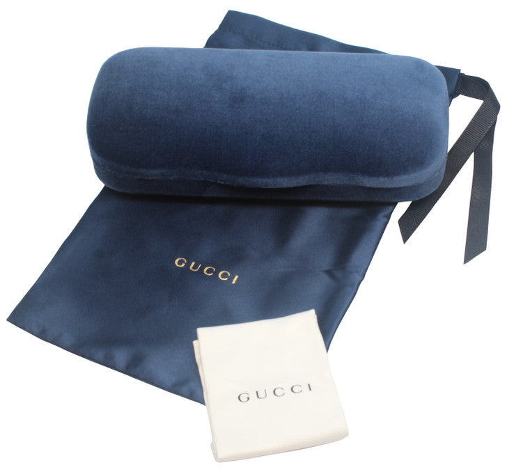 Gucci Women's Sunglasses Oversized Cat Eye Blue