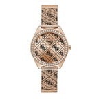 Guess Claudia Ladies Watch Rose Gold