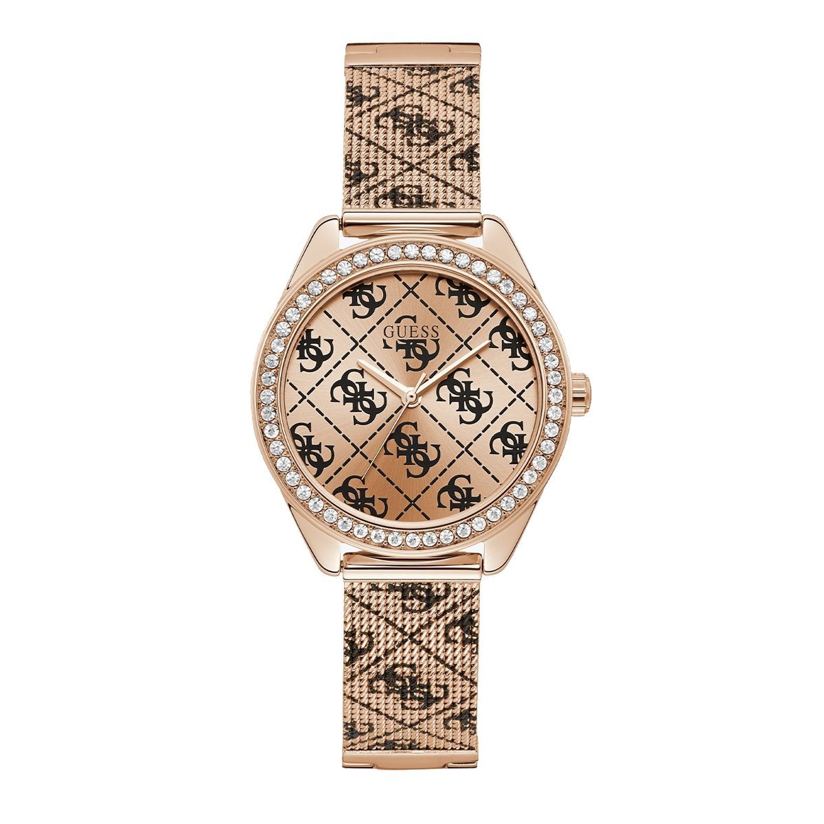 Guess Claudia Ladies Watch Rose Gold