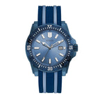 Guess Crew Men's Watch Blue PVD