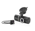 MINOLTA MNCD245T 3-Channel 1080P Car Camcorder w/2.45" LCD & Interior+Rear Camera (Black)