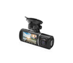 MINOLTA MNCD245T 3-Channel 1080P Car Camcorder w/2.45" LCD & Interior+Rear Camera (Black)