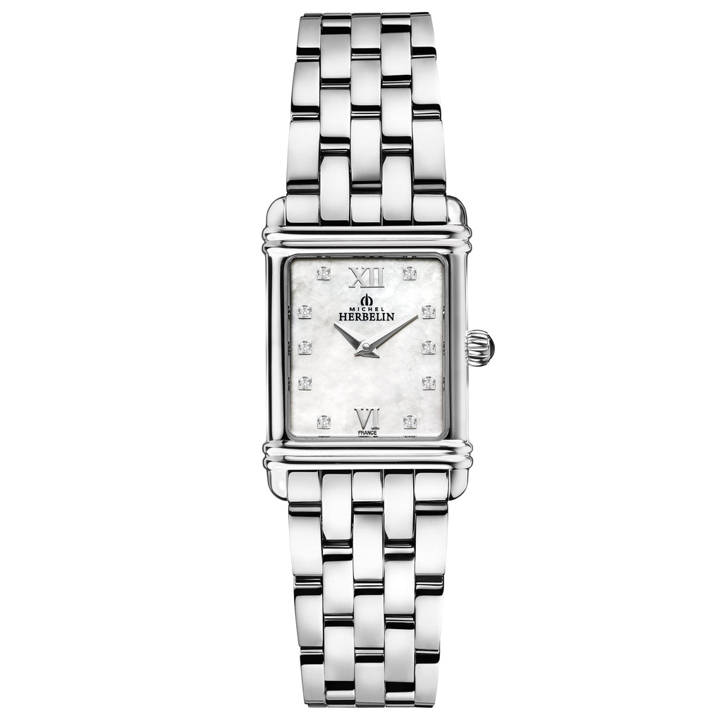 Herbelin Art Deco Ladies White Watch