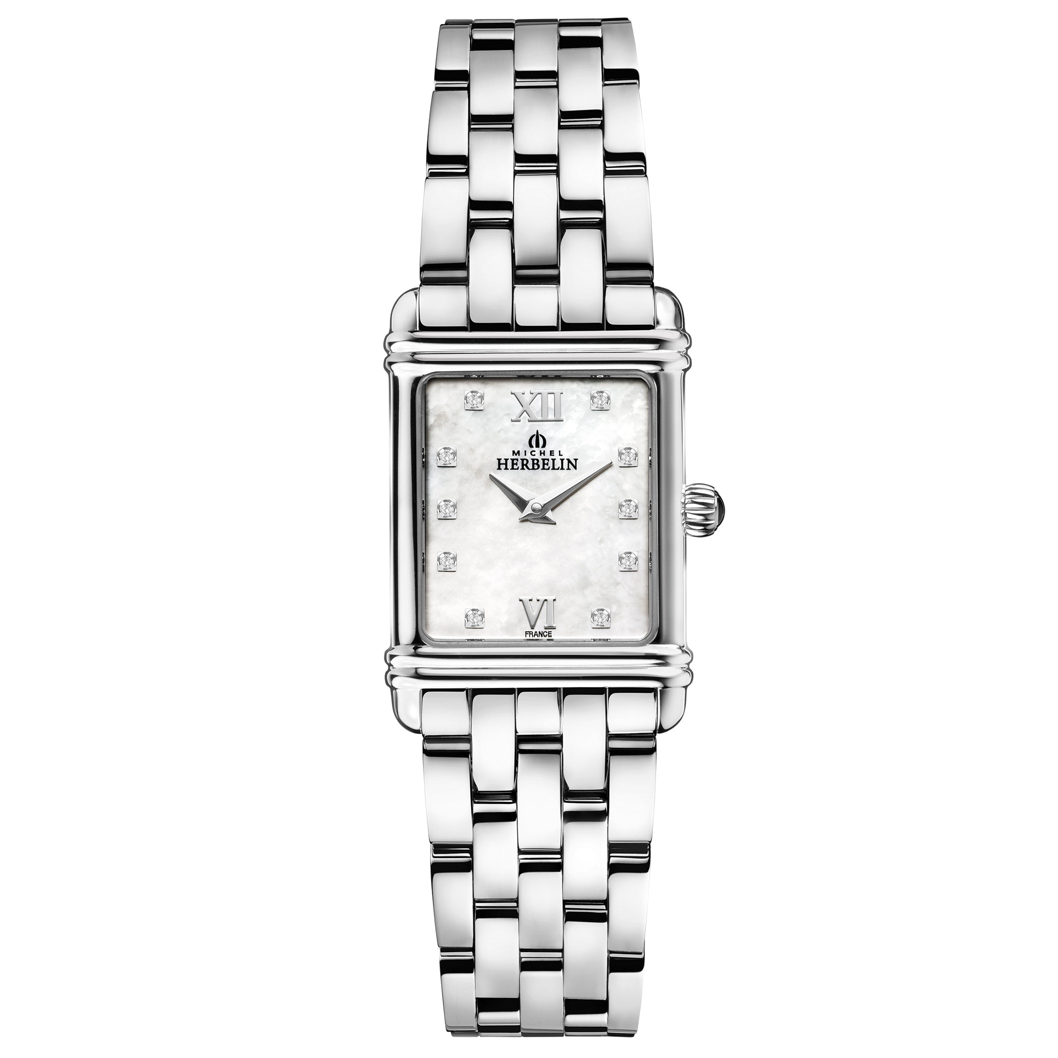 Herbelin Art Deco Ladies White Watch
