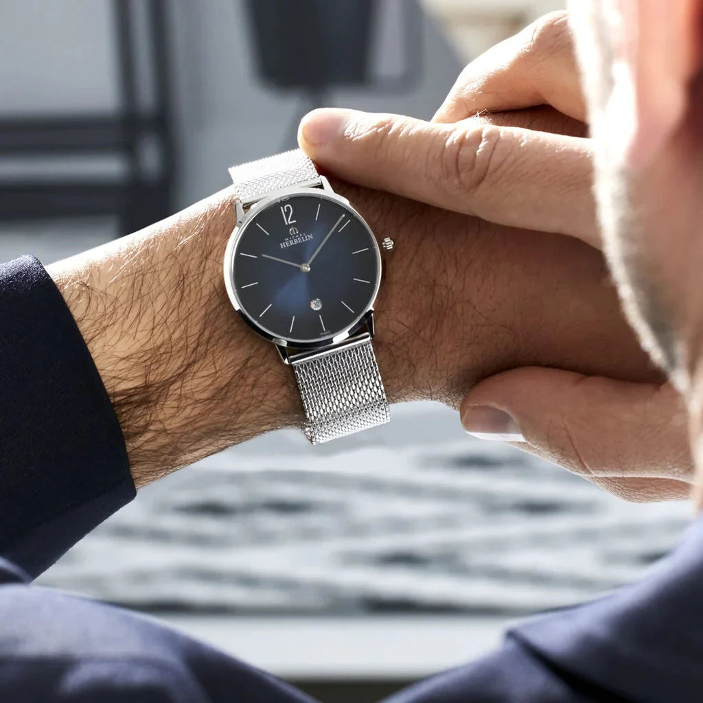 Herbelin City Men's Blue Watch