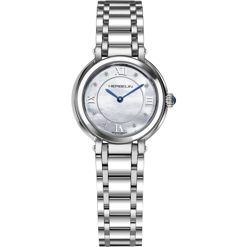 Herbelin Galet  Ladies Silver Watch