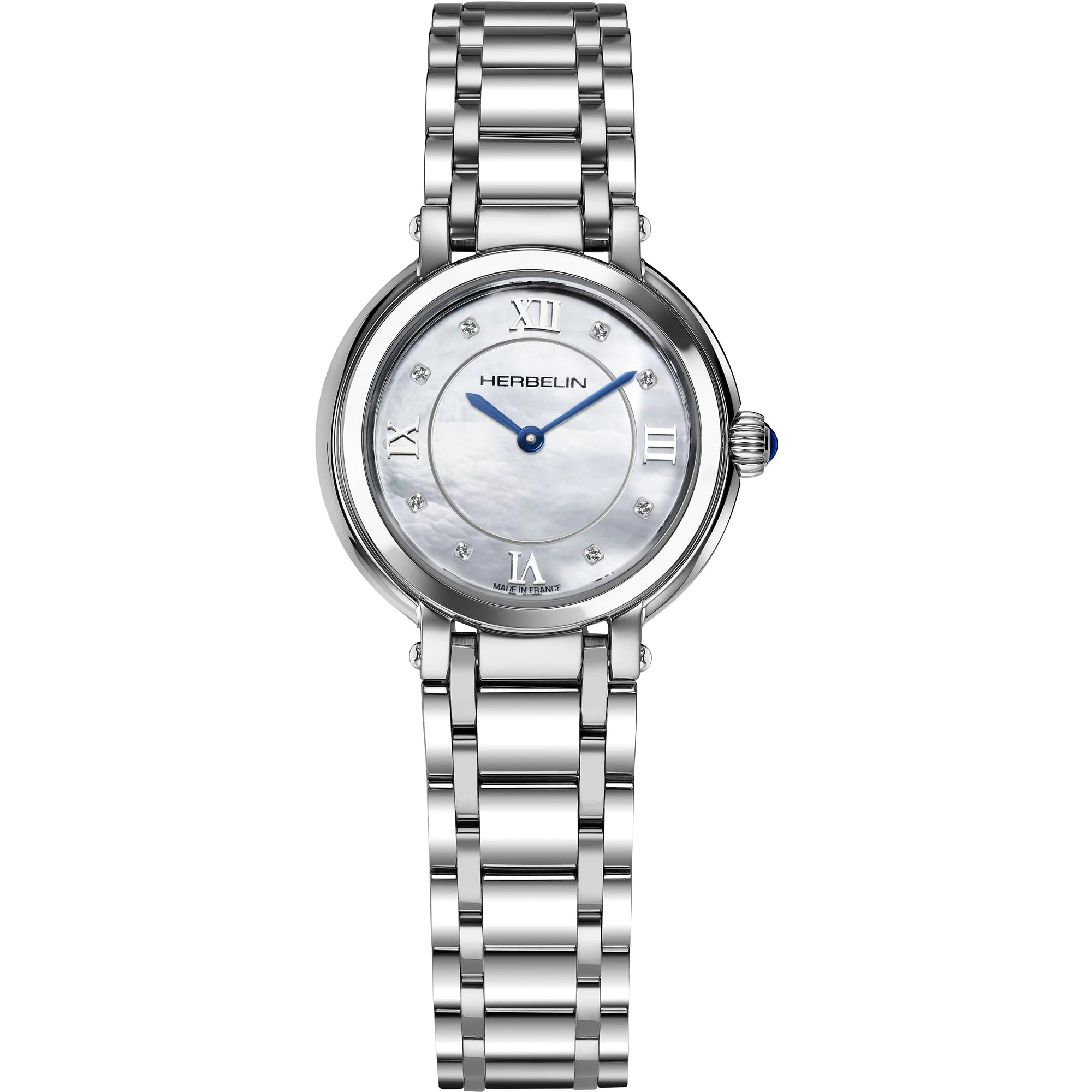 Herbelin Galet  Ladies Silver Watch