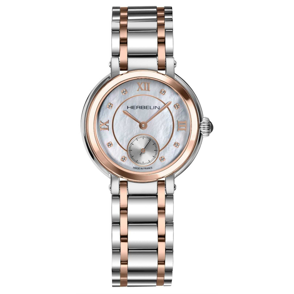 Herbelin Galet  Ladies Two-Tone Watch