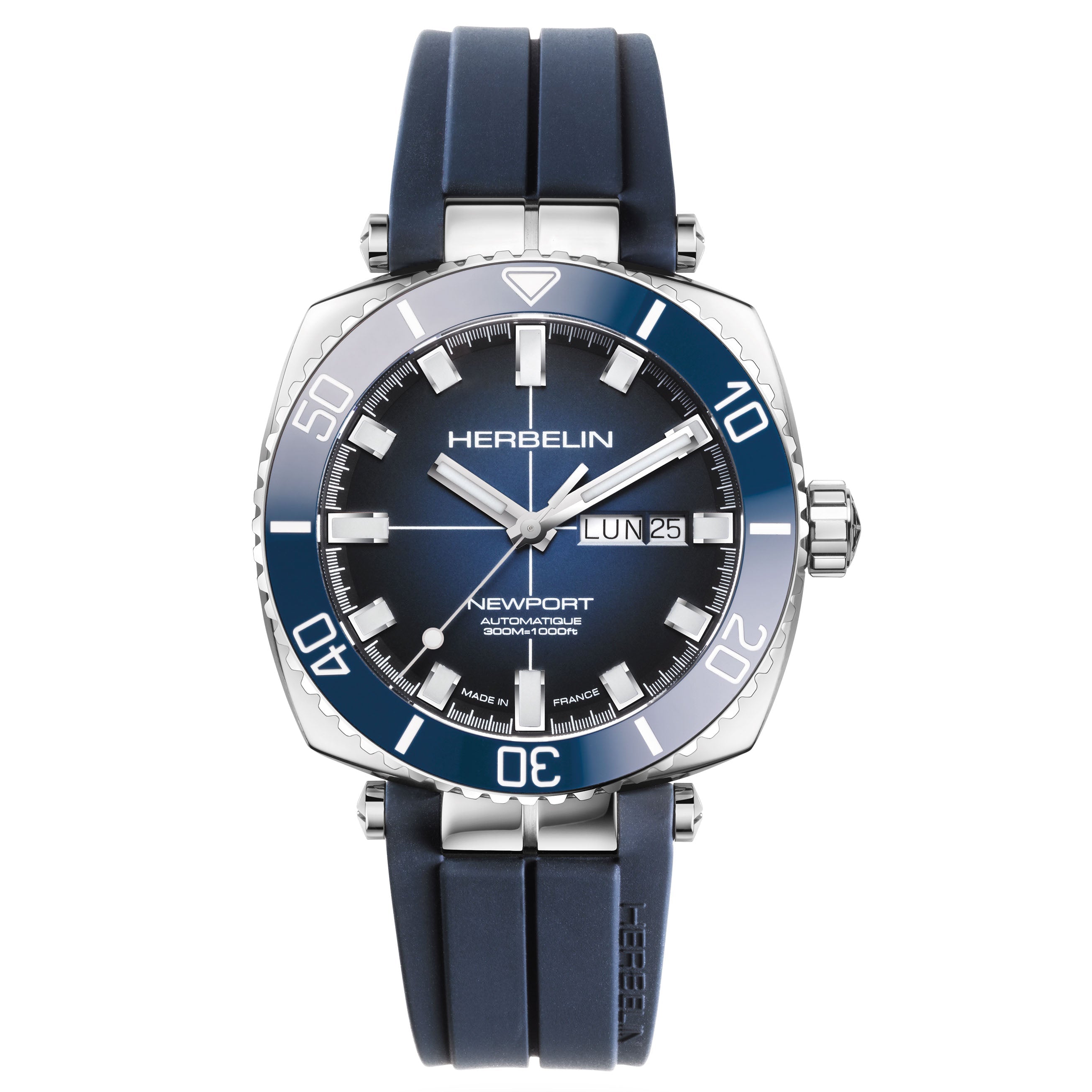 Herbelin Newport Heritage Diver Auto Men's Blue Watch