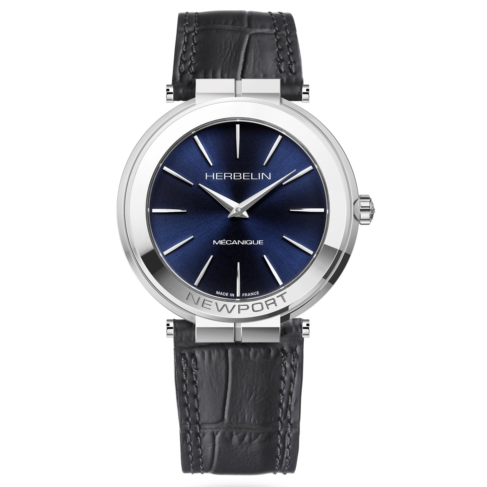 Herbelin Newport Slim Mechanical Men's Blue Watch