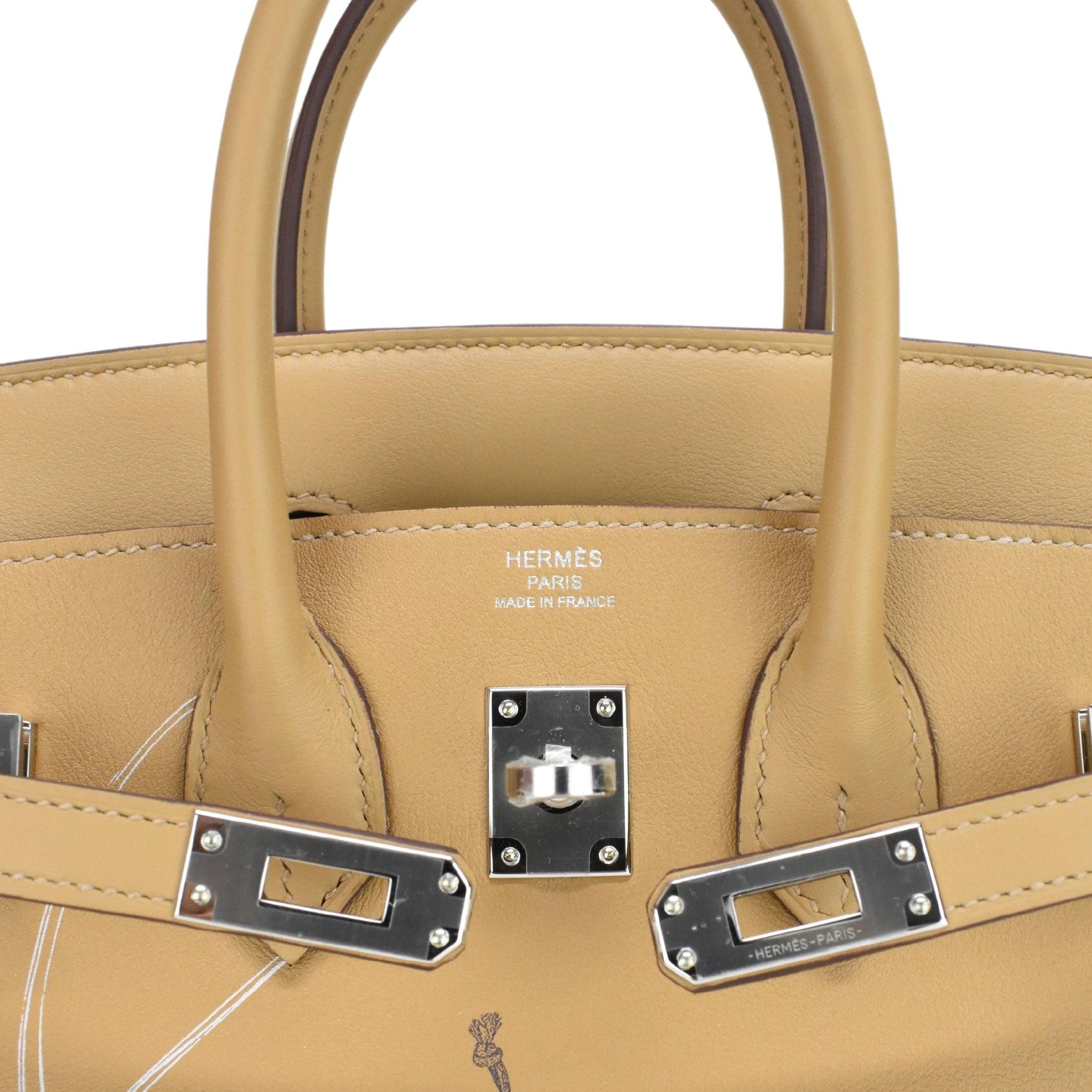 Hermes 'Birkin 25 In and Out' Handbag