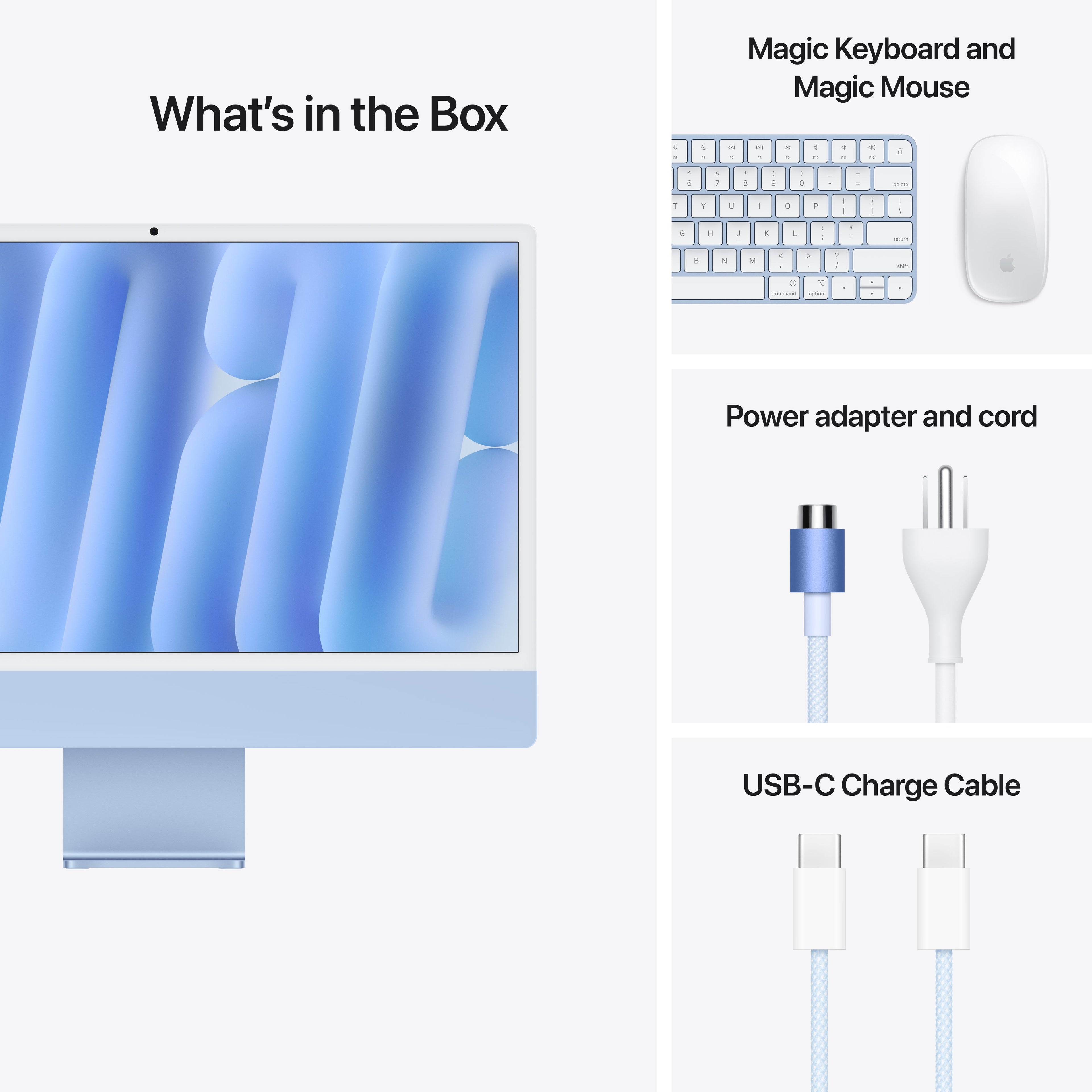 24-Zoll iMac mit Apple M4 / 8-Core