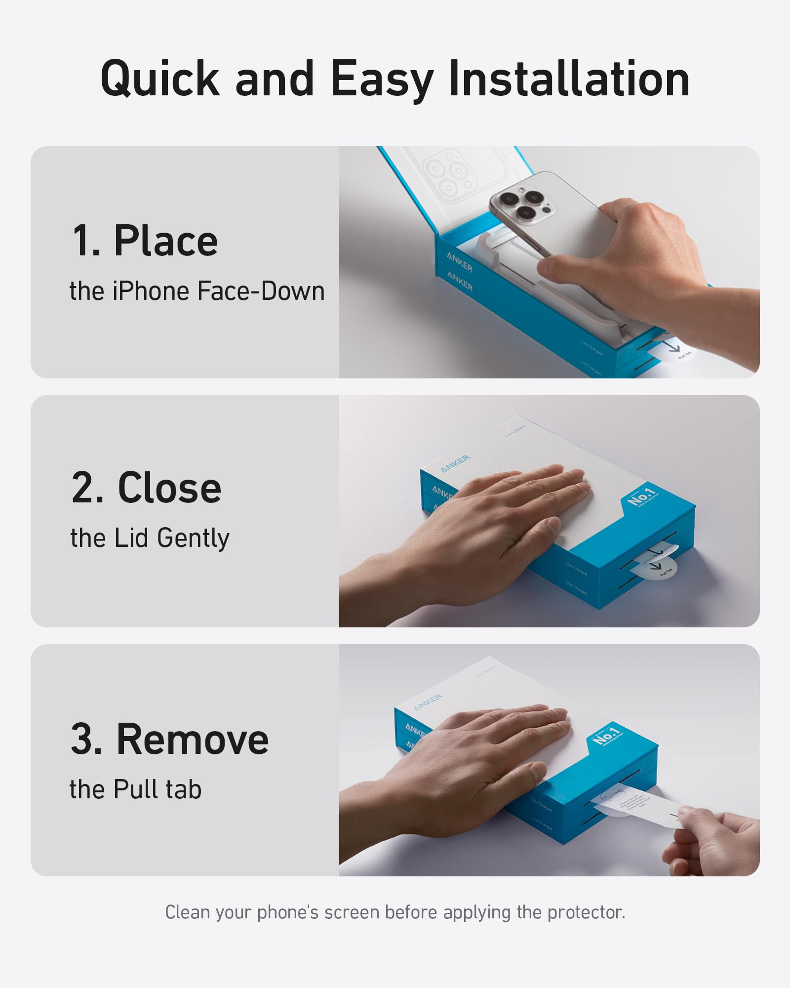 Anker Screen Protector Kit  (Privacy, 2-Pack)