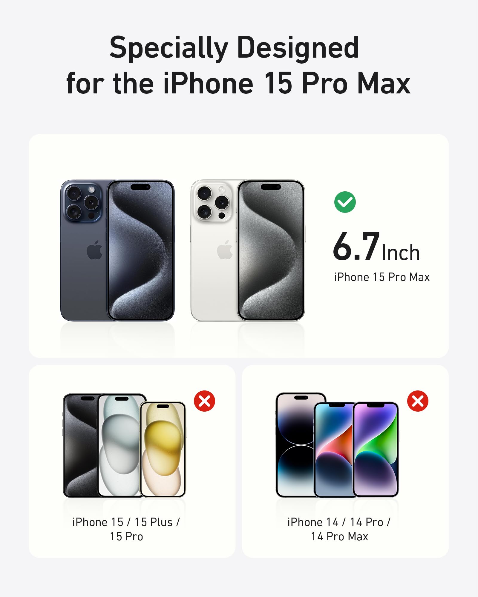 Anker Screen Protector Kit  (Privacy, 2-Pack)
