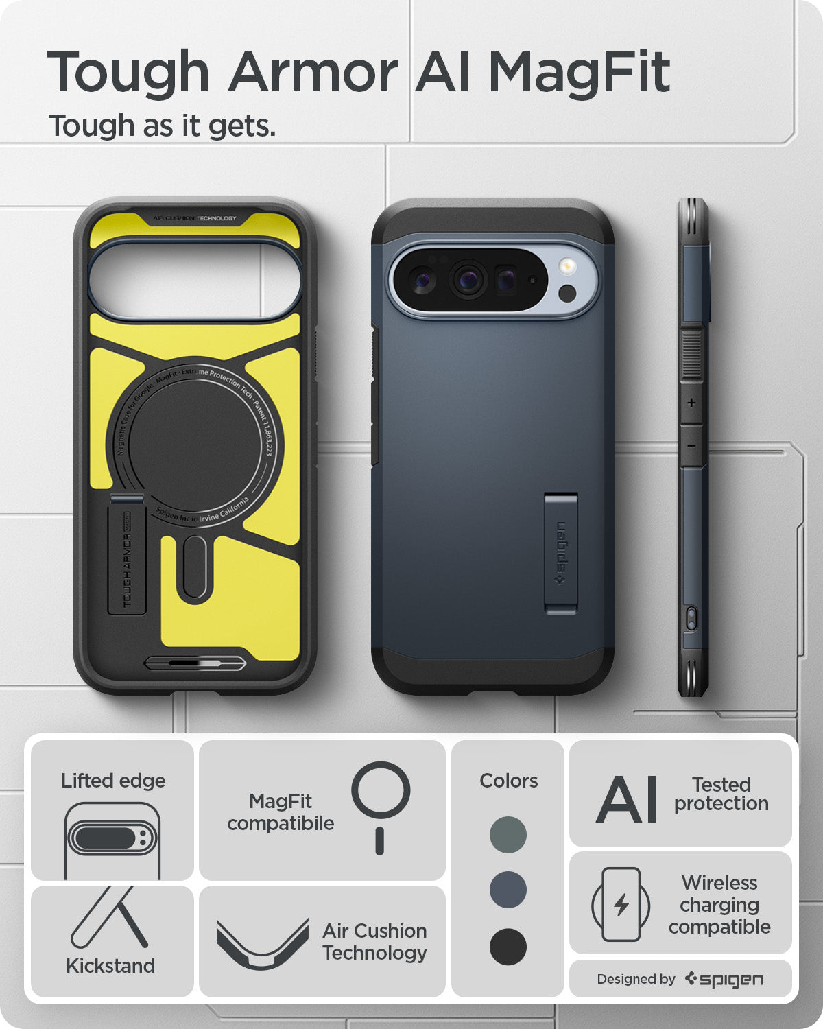 Pixel 10 Series - Tough Armor AI (Mag Fit)
