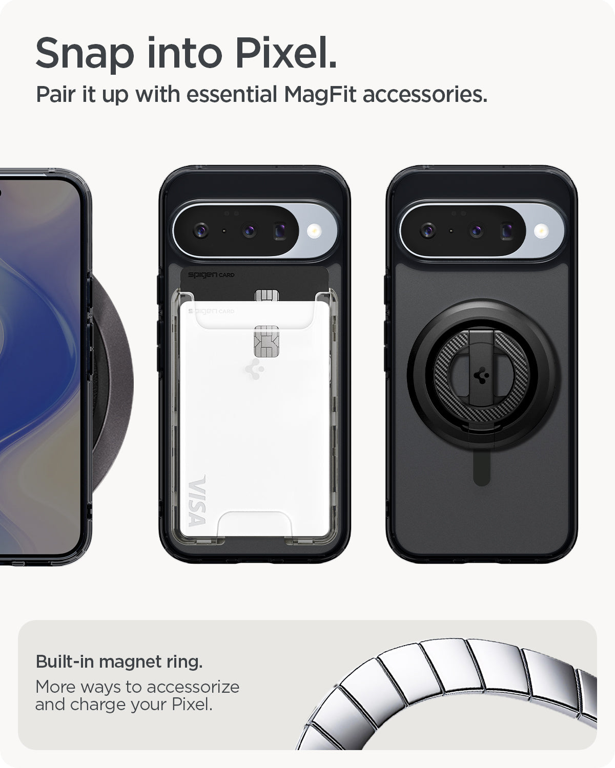 Pixel 10 Series - Ultra Hybrid Metal Ring (Mag Fit)